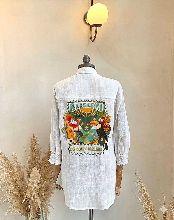 Chemise Mafeh - Brasileira de corpo e alma
