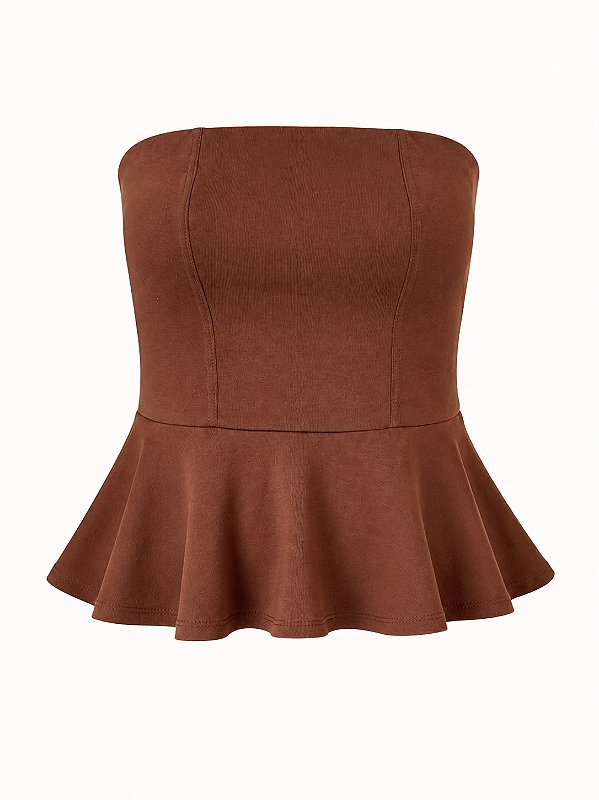 Blusa Peplum Jade