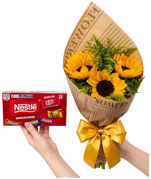 Encanto de Girassóis e Nestlé