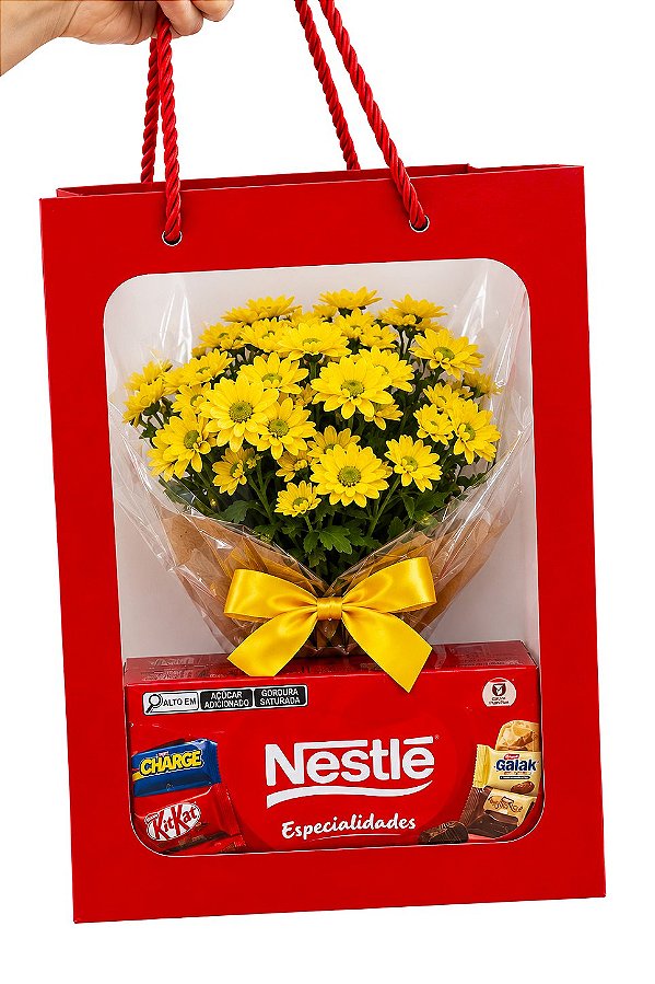 Kit Mini Margarida com Chocolates