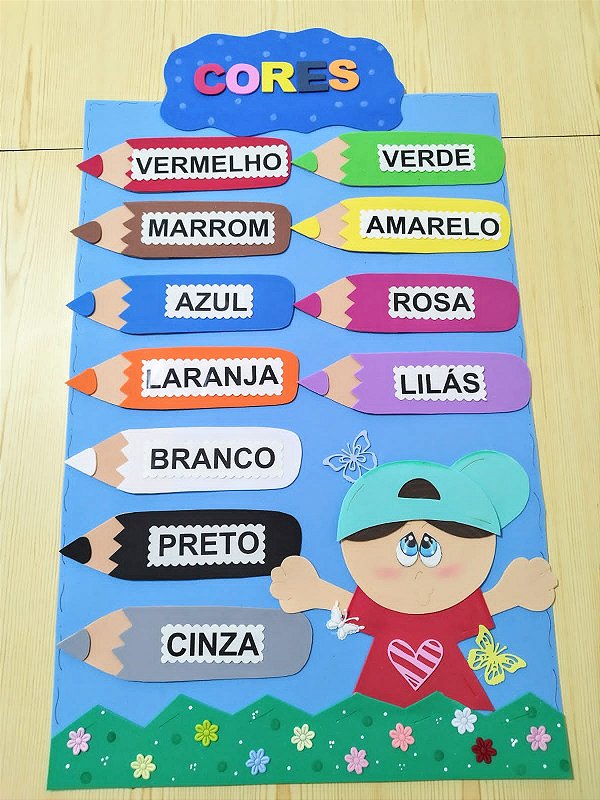 Painel das Cores (criança)