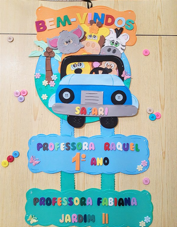 Pingente de Porta (safari)