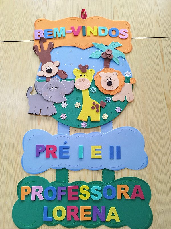 Pingente de Porta (safari)