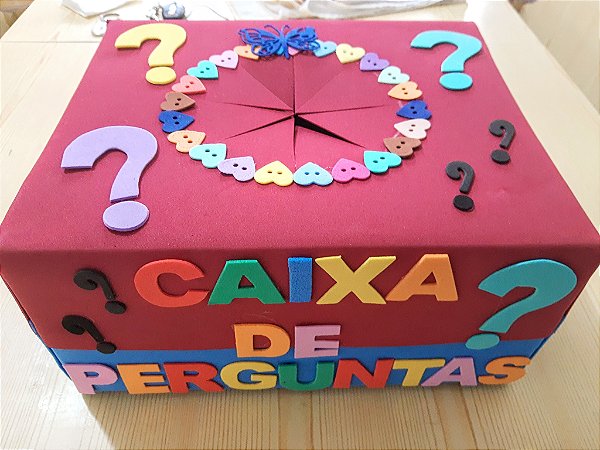 Caixa de Perguntas (caixa Vazia) 30x25x15