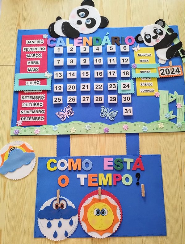 Calendário (Pandinha)