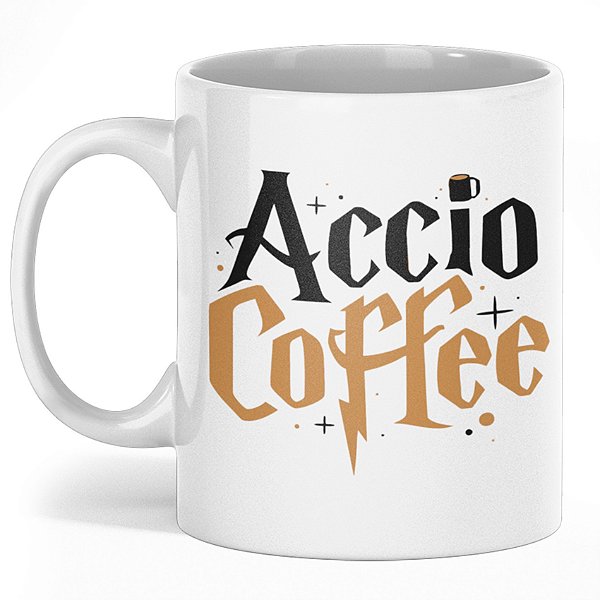 Caneca Harry Potter Accio Coffee