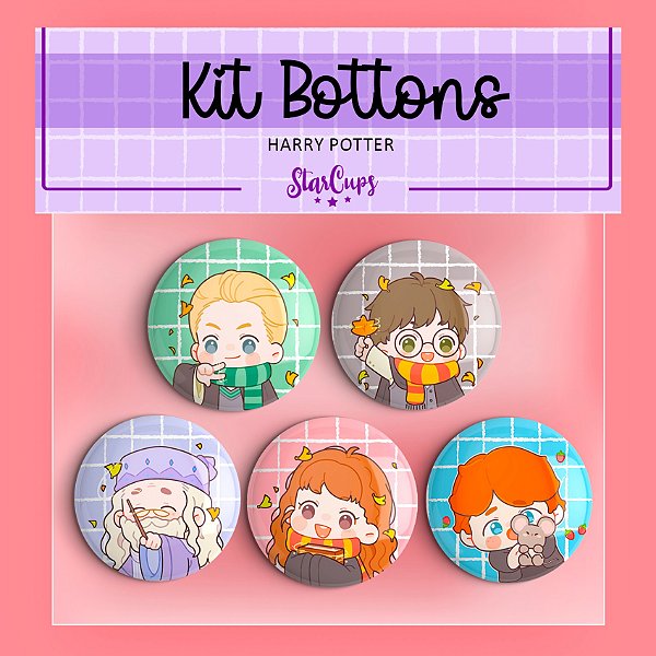 Kit Bottons Harry Potter