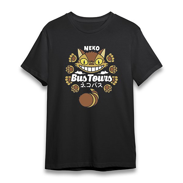 Camiseta Studio Ghibli CatBus
