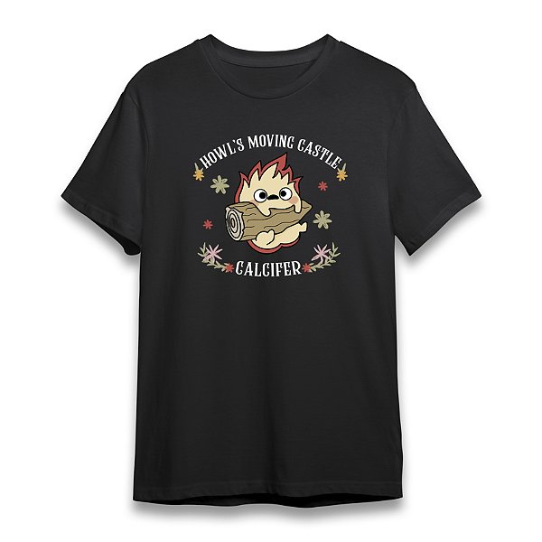 Camiseta Studio Ghibli Calcifer