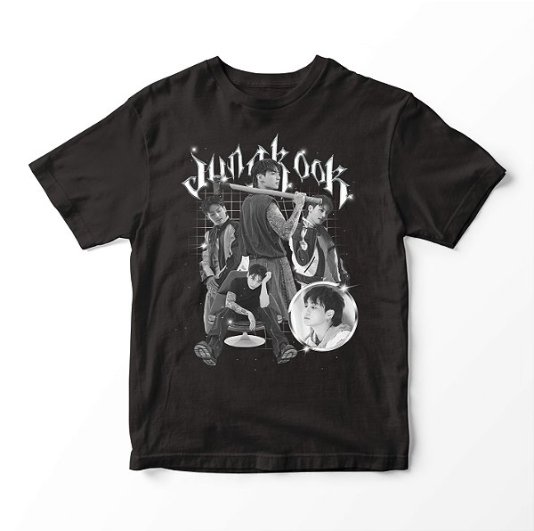Camiseta JungKook Estilo Bootleg