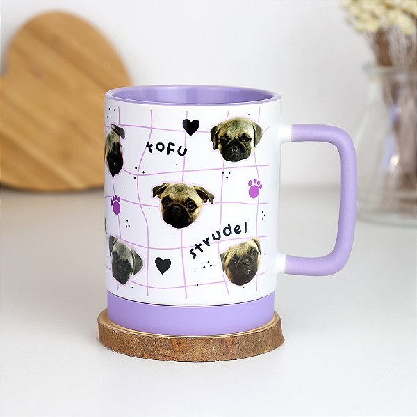Caneca Personalizada com seu Pet - Personalize com sua arte / nome