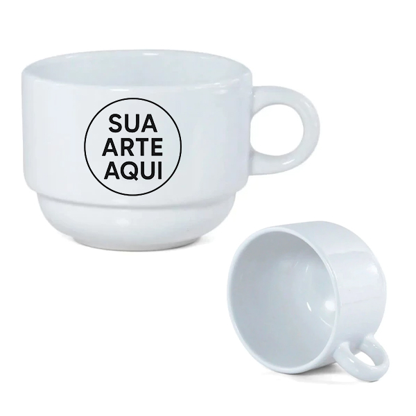 Xícara Personalizada com sua Arte/Logo