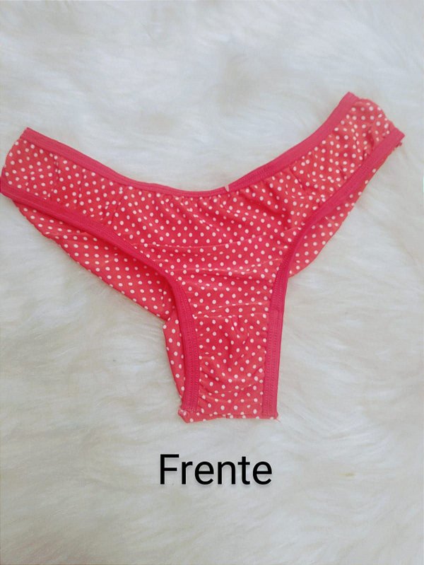 CALCINHA FIO DUPLO ESTAMPADA