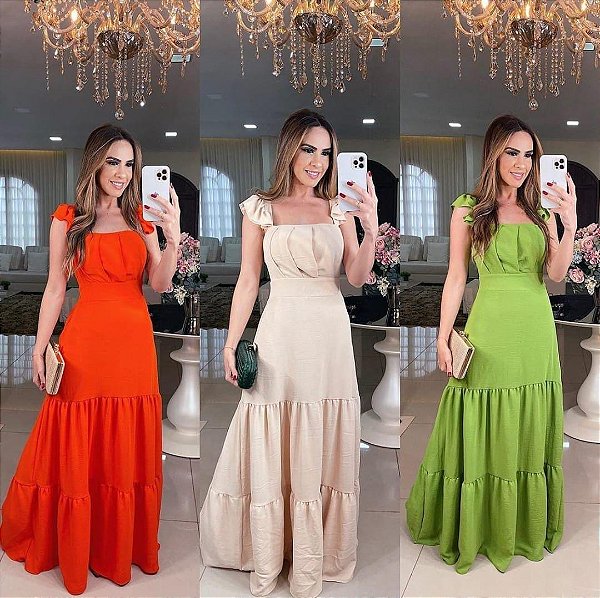 VESTIDO LONGO ANNA
