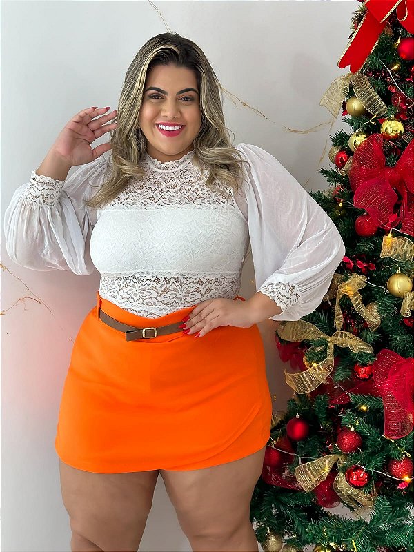 SHORTS SAIA - BERMUDA SAIA COM CINTO