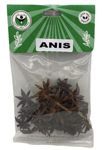 ERVA ANIS ESTRELADO CARTELA COM 10 PACOTES