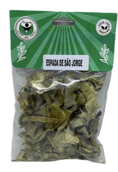 ERVA ESPADA DE SÃO JORGE CARTELA COM 10 PACOTES