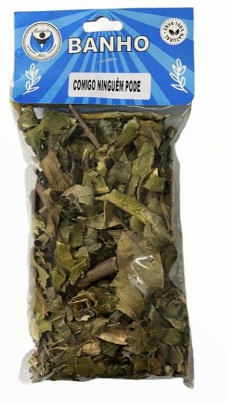 BANHO DE ERVAS COMIGO NINGUÉM PODE CARTELA COM 10 PACOTES