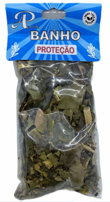 BANHO DE ERVAS PROTEÇÃO CARTELA COM 10 PACOTES