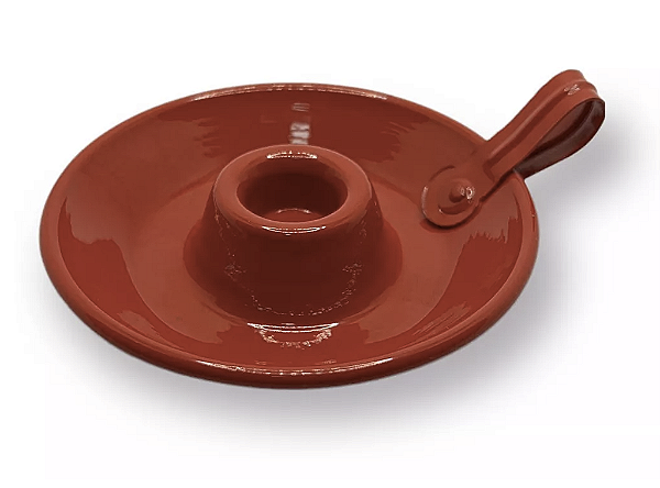 CASTIÇAL DE VELA PALITO VERMELHO (6 UNIDADES)