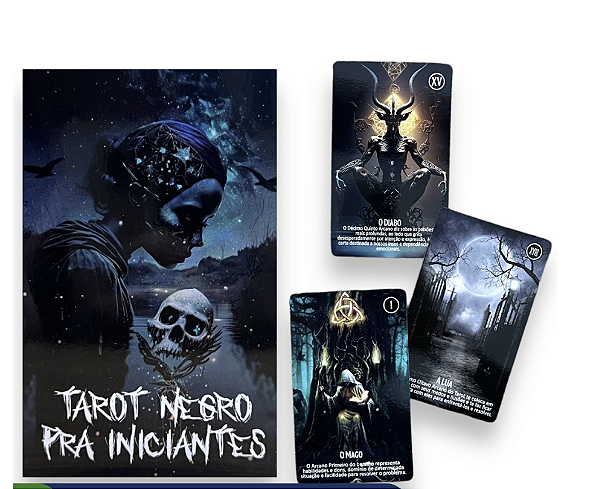 TAROT NEGRO PARA INICIANTES (PLASTIFICADO)