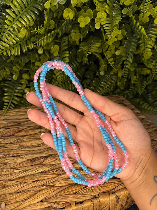 GUIA MIÇANGA 1,40M ROSA E AZUL