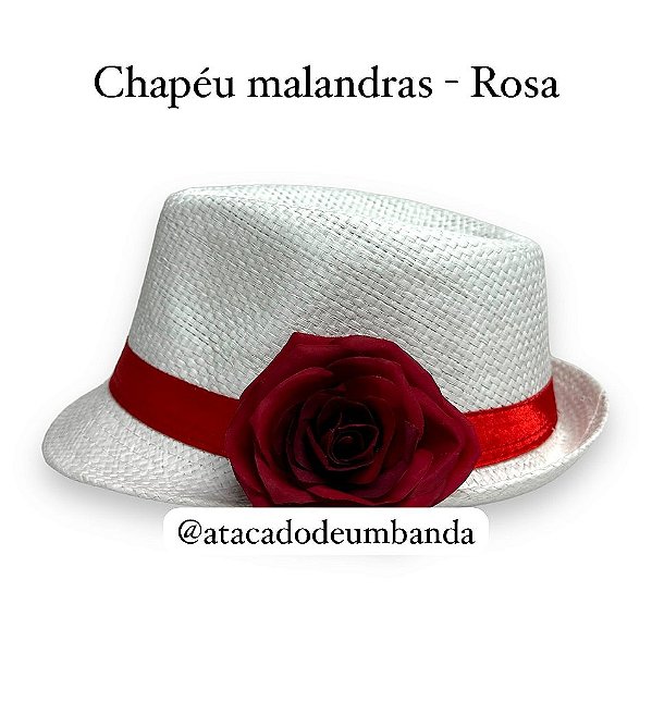CHAPÉU MALANDRAS ROSA