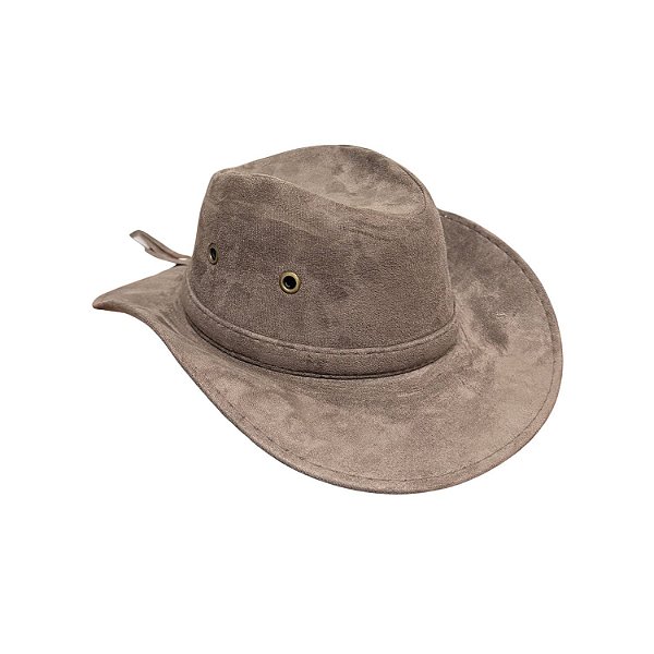 CHAPÉU DE BOIADEIRO MARROM CAMURÇA