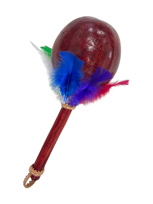MARACA COM PENAS