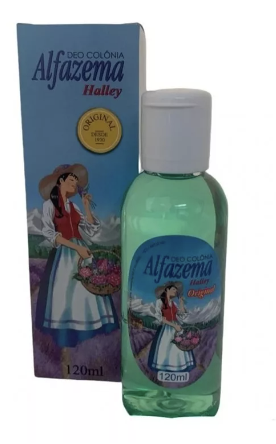 ALFAZEMA HALLEY 120 ML - DÚZIA