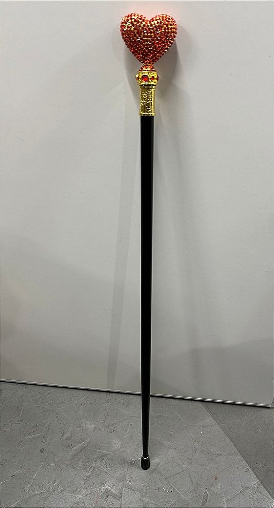 BENGALA  CORAÇÃO + PUNHAL