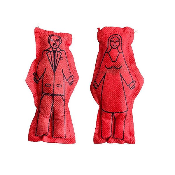 BONECO VUDU VERMELHO (CASAL)