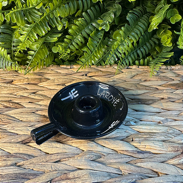 CASTIÇAL DE VELA PALITO - EXU - PRETO (6 UNIDADES)