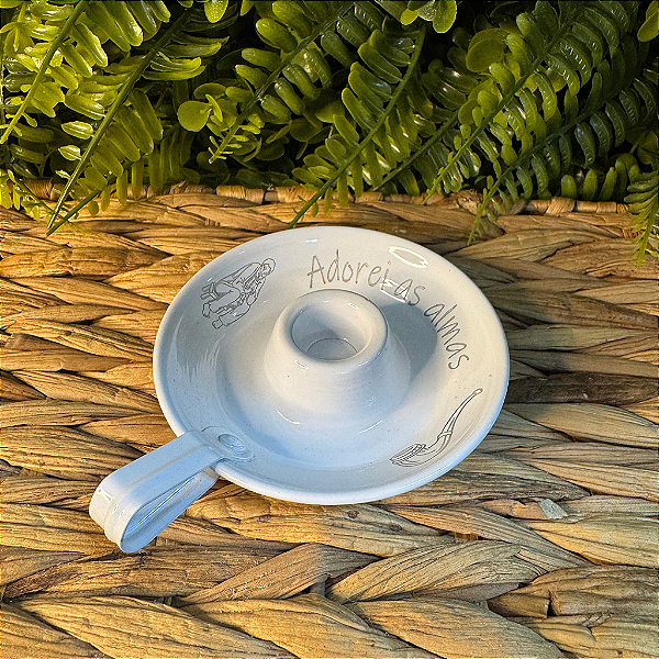 CASTIÇAL DE VELA PALITO PRETO VELHO (6 UNIDADES)