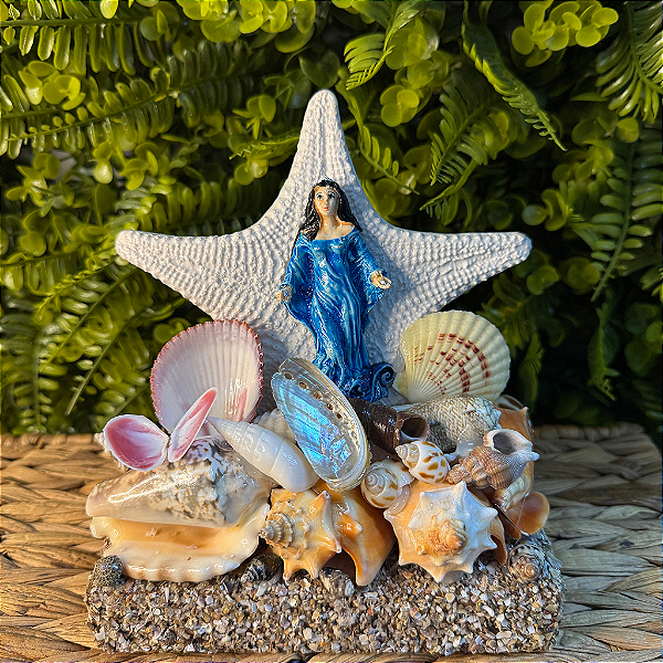 ENFEITE YEMANJÁ ESTRELA DO MAR