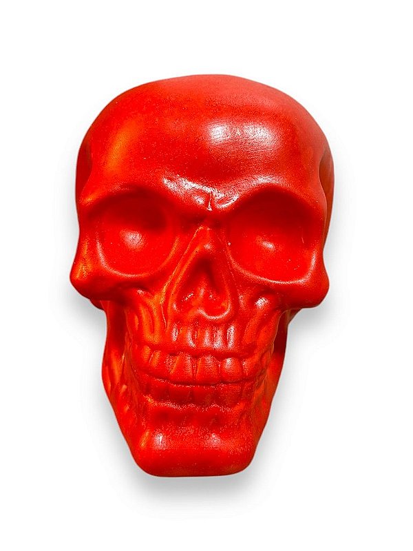 CRÂNIO DE LOUÇA VERMELHA S/FURO