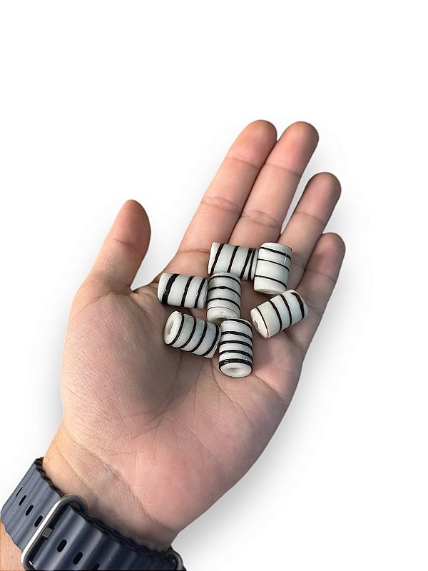 FIRMA RAJADA BRANCA/PRETA