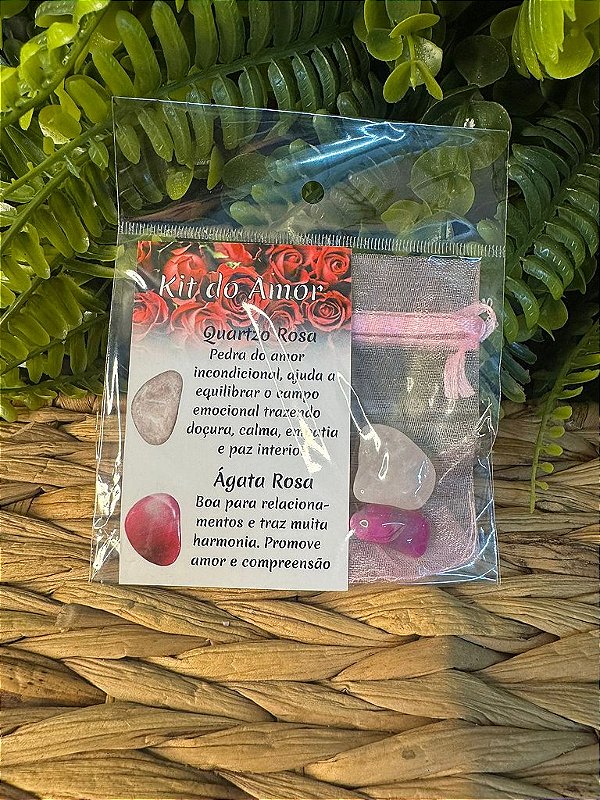 KIT PEDRAS DO AMOR