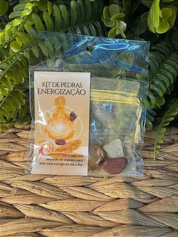 KIT PEDRAS ENERGIZAÇÃO