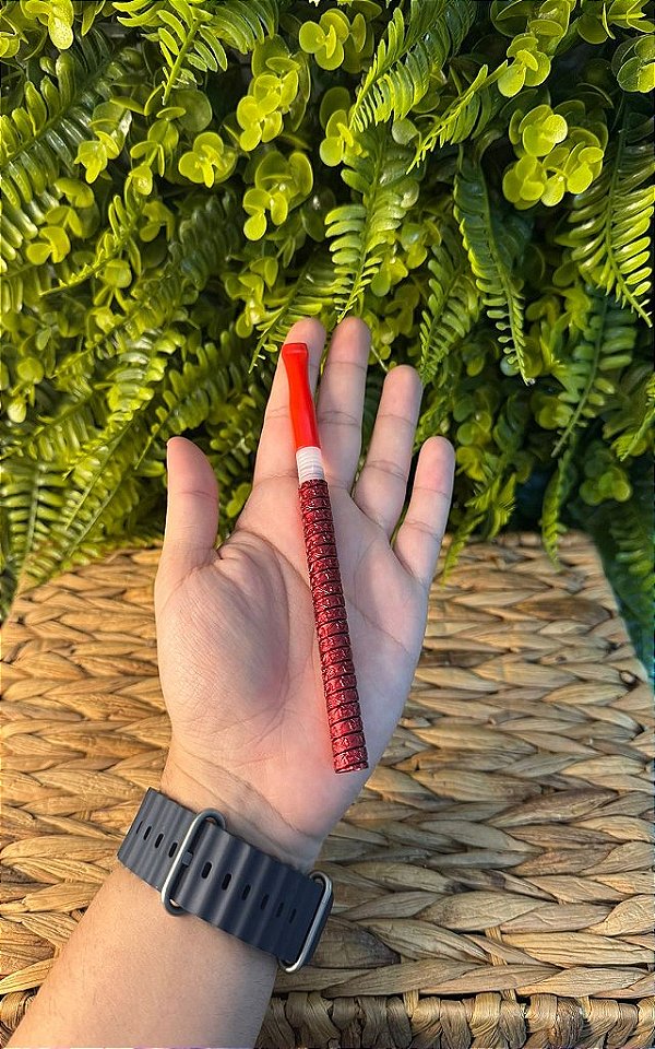 PITEIRA LUXO EM ALUMÍNIO - VERMELHA