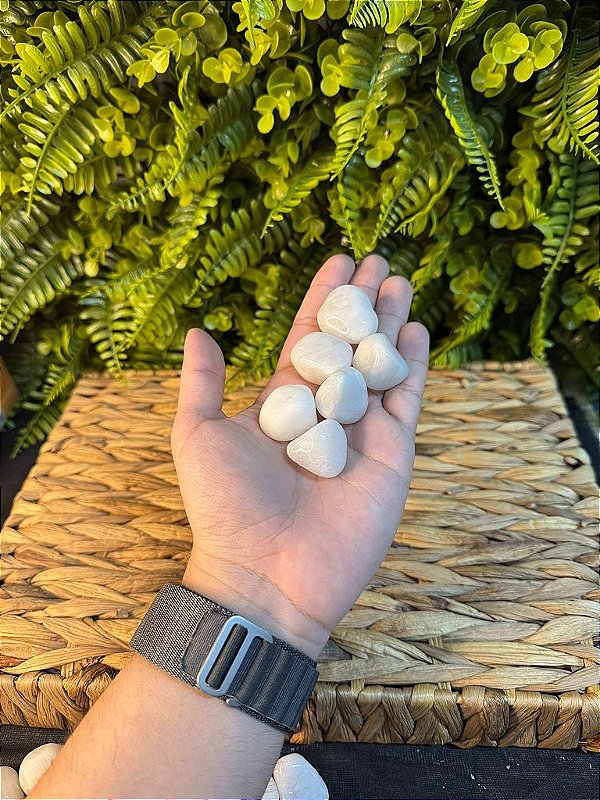 PEDRA QUARTZO BRANCO 500g