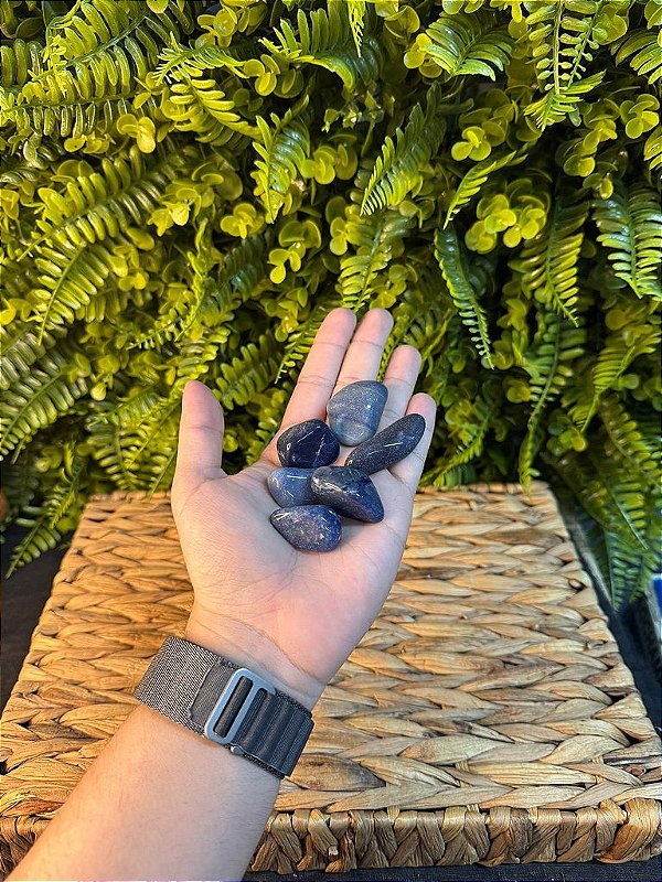 PEDRA QUARTZO AZUL 500g