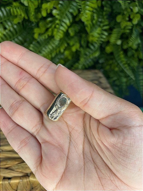 FIRMA DE METAL ESPELHO (OXUM)