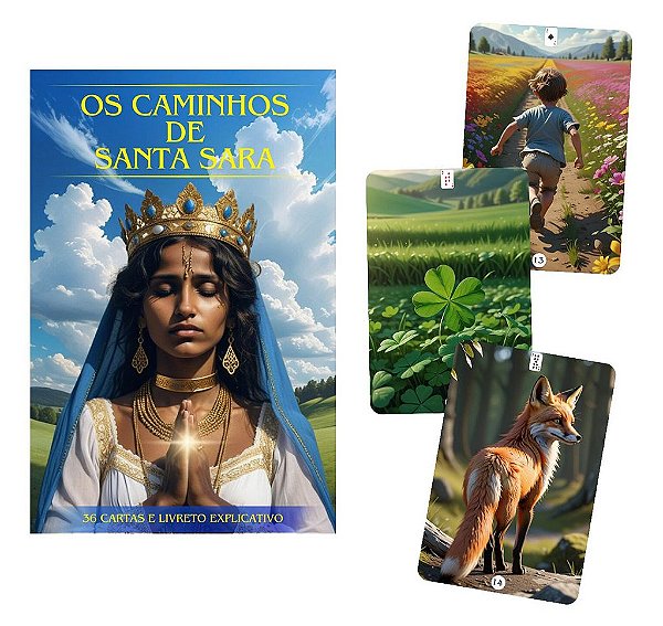 OS CAMINHOS DE SANTA SARA (PLASTIFICADO)