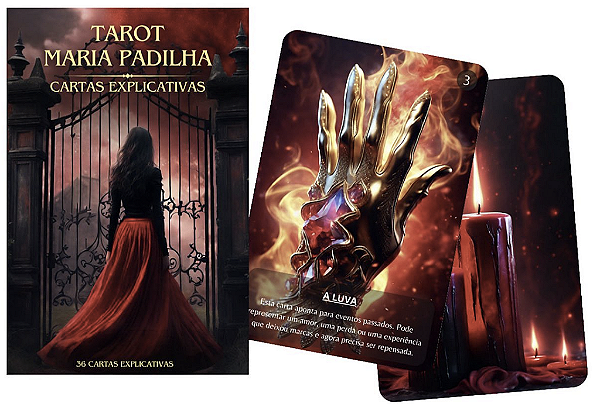 TAROT M. PADILHA 36 CARTAS INICIANTES (PLASTIFICADO)