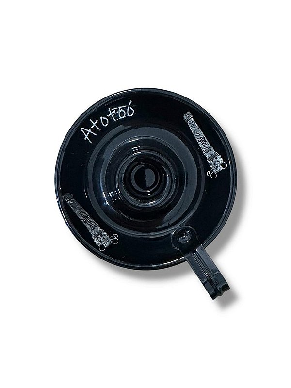 CASTIÇAL DE VELA PALITO - OMULU - PRETO (6 UNIDADES)