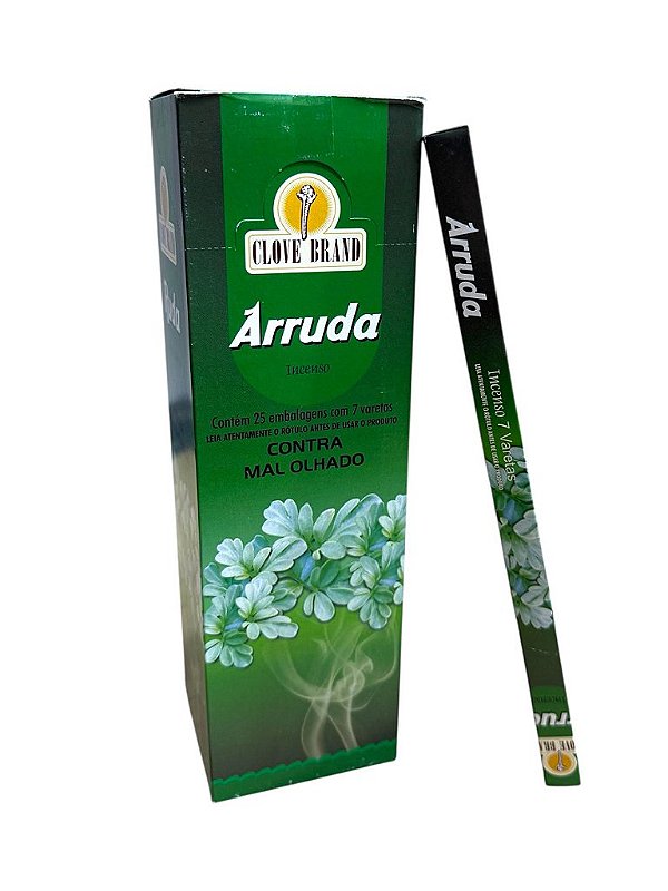INCENSO VARETA - ARRUDA BOX C/ 25UN