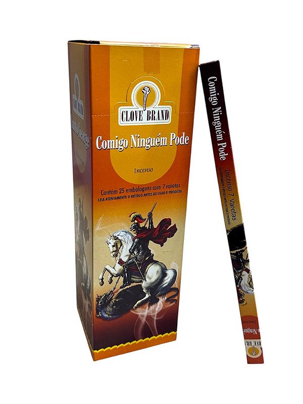 INCENSO VARETA - COMIGO NINGUÉM PODE BOX C/ 25UN