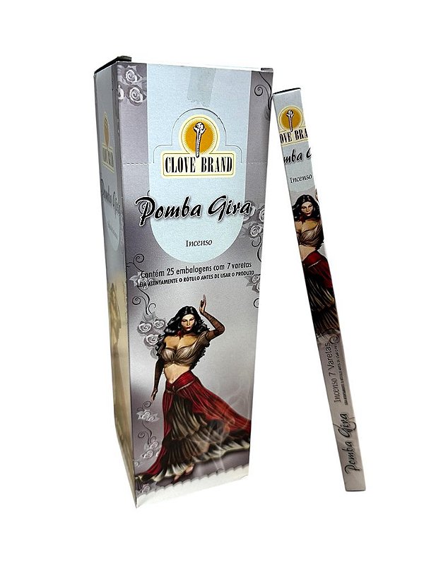 INCENSO VARETA - POMBA GIRA BOX C/ 25UN