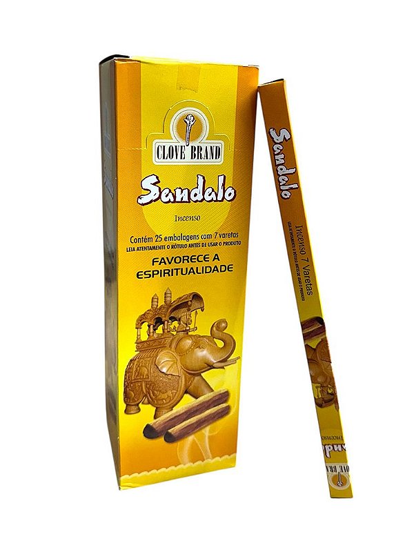 INCENSO VARETA - SANDALO BOX C/ 25UN